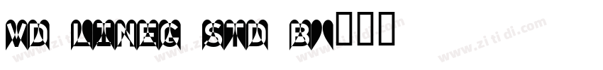 VD lineg Std B字体转换